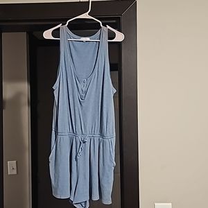 Size large Z Supply blue romper